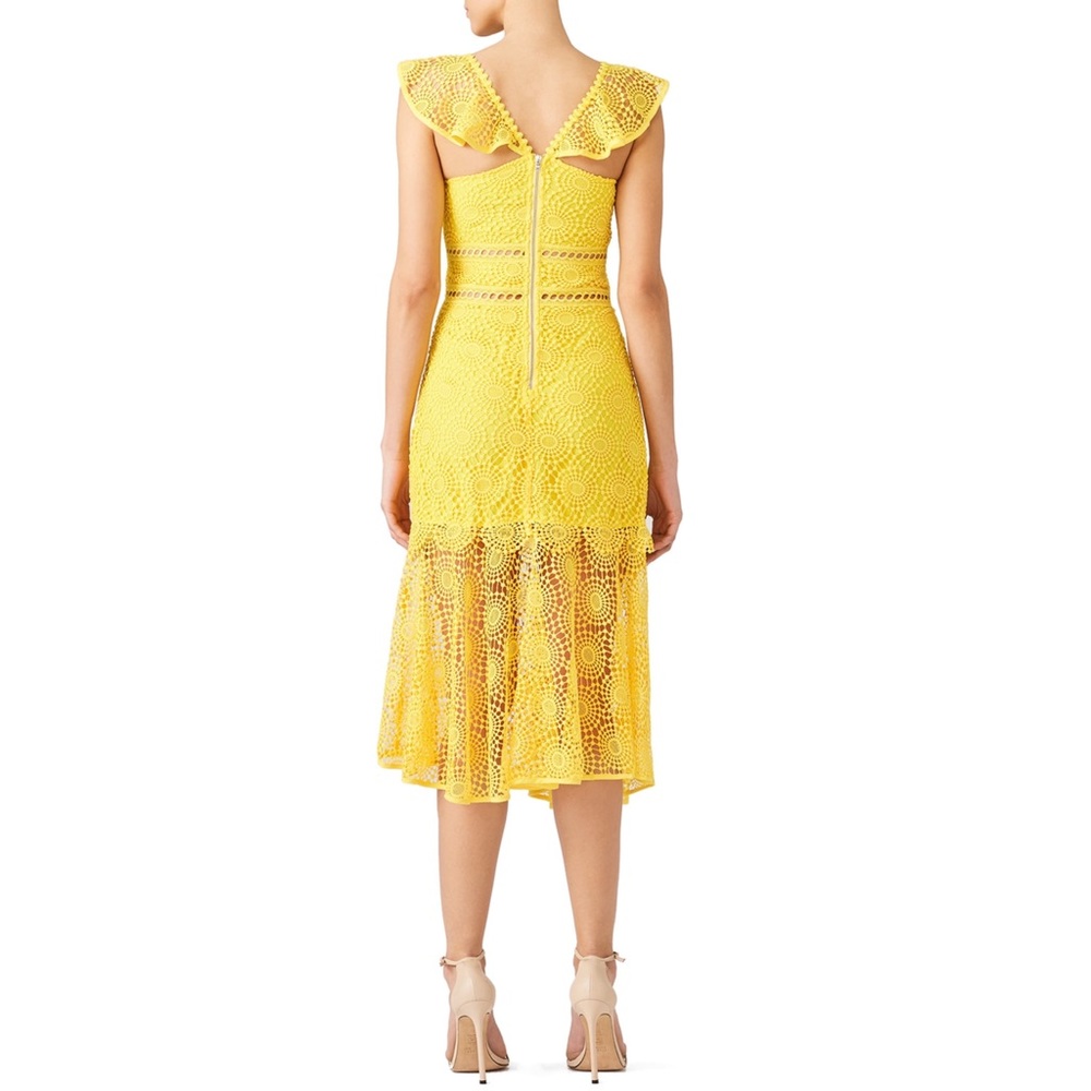 Saylor Yellow Leilani Dress - Picture 3 of 12